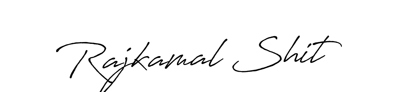 Use a signature maker to create a handwritten signature online. With this signature software, you can design (Antro_Vectra_Bolder) your own signature for name Rajkamal Shit. Rajkamal Shit signature style 7 images and pictures png