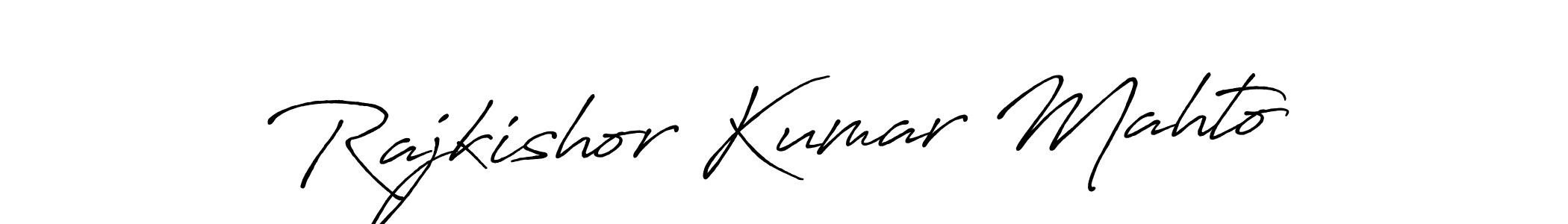 You can use this online signature creator to create a handwritten signature for the name Rajkishor Kumar Mahto. This is the best online autograph maker. Rajkishor Kumar Mahto signature style 7 images and pictures png