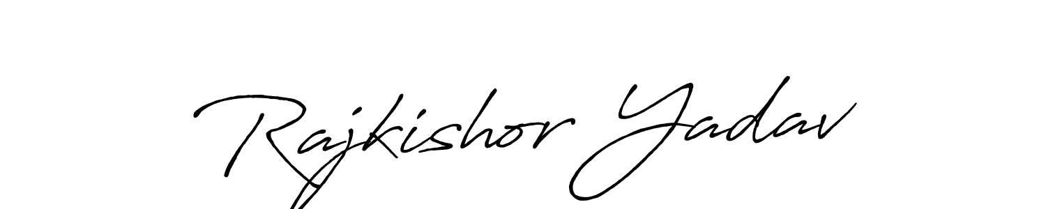 Make a beautiful signature design for name Rajkishor Yadav. Use this online signature maker to create a handwritten signature for free. Rajkishor Yadav signature style 7 images and pictures png