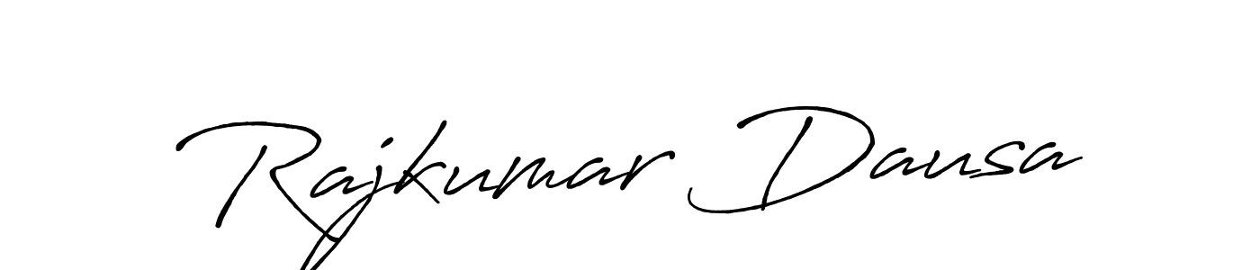 Create a beautiful signature design for name Rajkumar Dausa. With this signature (Antro_Vectra_Bolder) fonts, you can make a handwritten signature for free. Rajkumar Dausa signature style 7 images and pictures png
