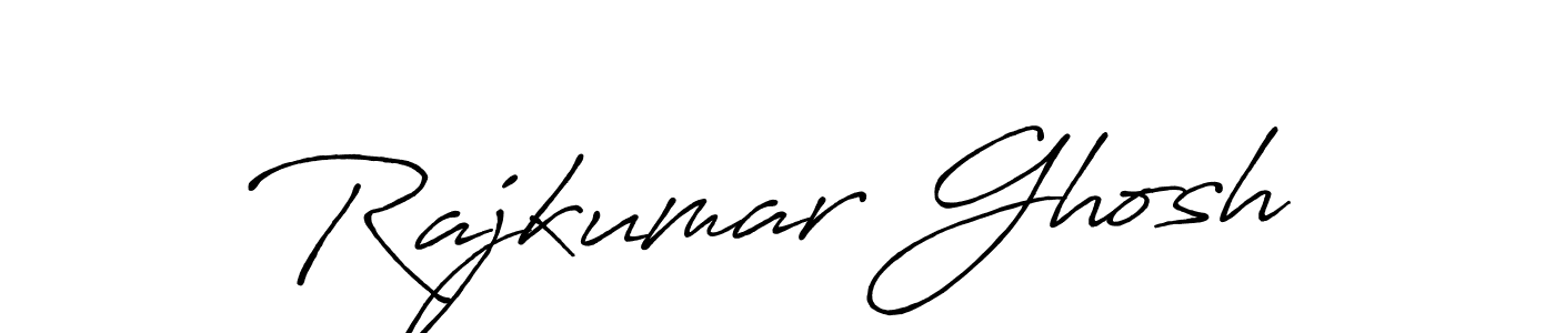 Rajkumar Ghosh stylish signature style. Best Handwritten Sign (Antro_Vectra_Bolder) for my name. Handwritten Signature Collection Ideas for my name Rajkumar Ghosh. Rajkumar Ghosh signature style 7 images and pictures png