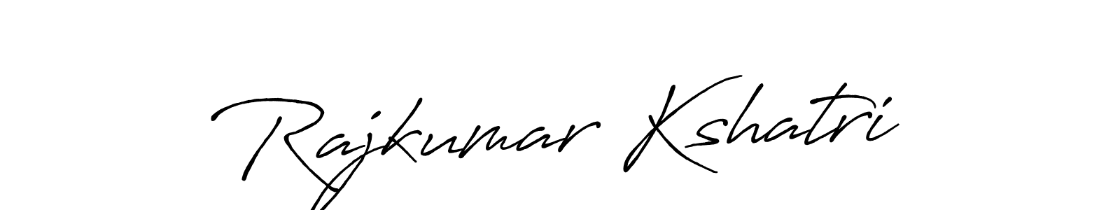 How to make Rajkumar Kshatri name signature. Use Antro_Vectra_Bolder style for creating short signs online. This is the latest handwritten sign. Rajkumar Kshatri signature style 7 images and pictures png