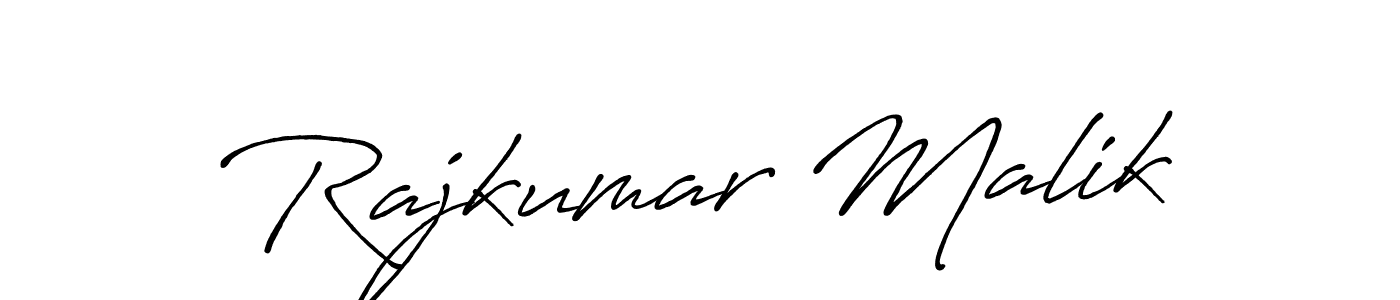 Design your own signature with our free online signature maker. With this signature software, you can create a handwritten (Antro_Vectra_Bolder) signature for name Rajkumar Malik. Rajkumar Malik signature style 7 images and pictures png