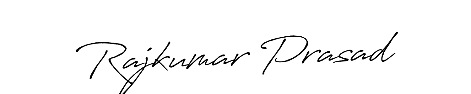 Antro_Vectra_Bolder is a professional signature style that is perfect for those who want to add a touch of class to their signature. It is also a great choice for those who want to make their signature more unique. Get Rajkumar Prasad name to fancy signature for free. Rajkumar Prasad signature style 7 images and pictures png