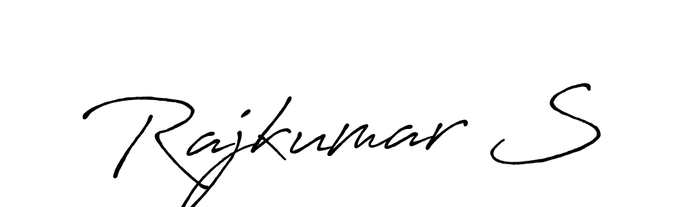 It looks lik you need a new signature style for name Rajkumar S. Design unique handwritten (Antro_Vectra_Bolder) signature with our free signature maker in just a few clicks. Rajkumar S signature style 7 images and pictures png