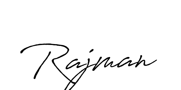 It looks lik you need a new signature style for name Rajman. Design unique handwritten (Antro_Vectra_Bolder) signature with our free signature maker in just a few clicks. Rajman signature style 7 images and pictures png