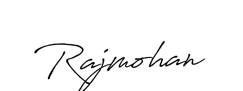 Make a beautiful signature design for name Rajmohan. Use this online signature maker to create a handwritten signature for free. Rajmohan signature style 7 images and pictures png