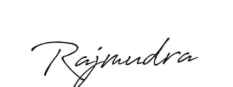 Use a signature maker to create a handwritten signature online. With this signature software, you can design (Antro_Vectra_Bolder) your own signature for name Rajmudra. Rajmudra signature style 7 images and pictures png