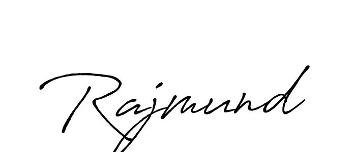 Antro_Vectra_Bolder is a professional signature style that is perfect for those who want to add a touch of class to their signature. It is also a great choice for those who want to make their signature more unique. Get Rajmund name to fancy signature for free. Rajmund signature style 7 images and pictures png