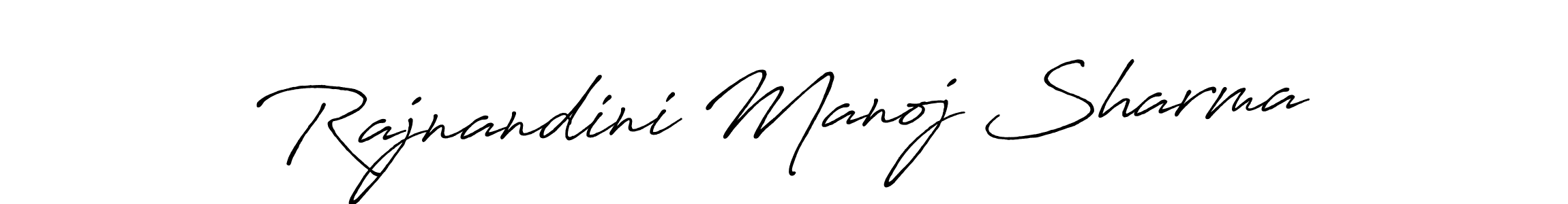 You can use this online signature creator to create a handwritten signature for the name Rajnandini Manoj Sharma. This is the best online autograph maker. Rajnandini Manoj Sharma signature style 7 images and pictures png