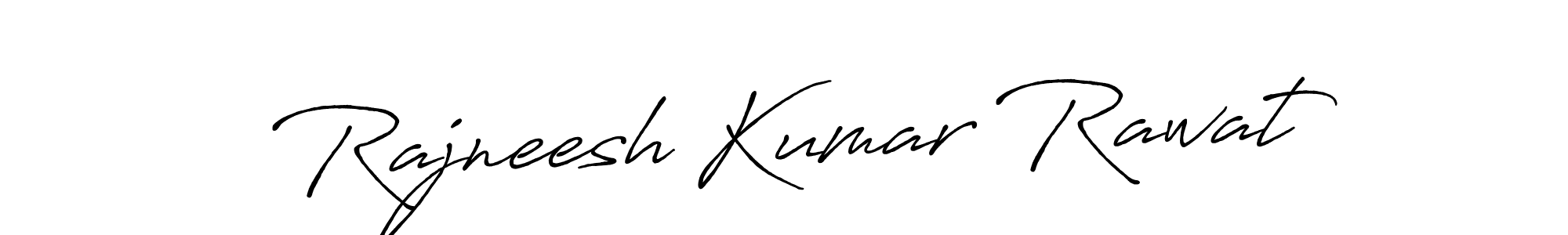 You should practise on your own different ways (Antro_Vectra_Bolder) to write your name (Rajneesh Kumar Rawat) in signature. don't let someone else do it for you. Rajneesh Kumar Rawat signature style 7 images and pictures png