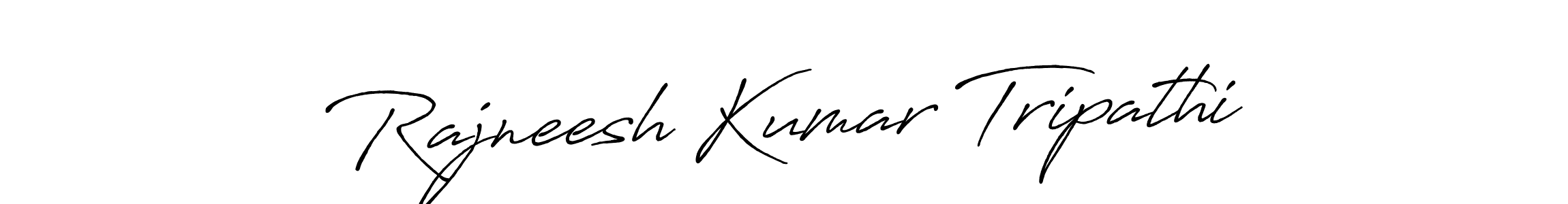 Design your own signature with our free online signature maker. With this signature software, you can create a handwritten (Antro_Vectra_Bolder) signature for name Rajneesh Kumar Tripathi. Rajneesh Kumar Tripathi signature style 7 images and pictures png