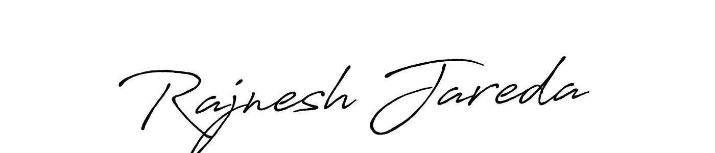 How to make Rajnesh Jareda signature? Antro_Vectra_Bolder is a professional autograph style. Create handwritten signature for Rajnesh Jareda name. Rajnesh Jareda signature style 7 images and pictures png