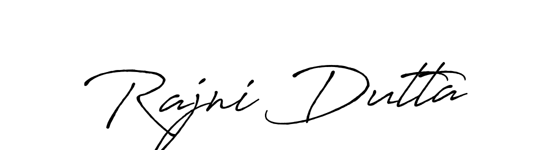 Similarly Antro_Vectra_Bolder is the best handwritten signature design. Signature creator online .You can use it as an online autograph creator for name Rajni Dutta. Rajni Dutta signature style 7 images and pictures png