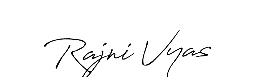Once you've used our free online signature maker to create your best signature Antro_Vectra_Bolder style, it's time to enjoy all of the benefits that Rajni Vyas name signing documents. Rajni Vyas signature style 7 images and pictures png