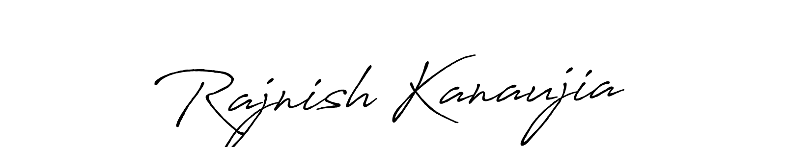 Rajnish Kanaujia stylish signature style. Best Handwritten Sign (Antro_Vectra_Bolder) for my name. Handwritten Signature Collection Ideas for my name Rajnish Kanaujia. Rajnish Kanaujia signature style 7 images and pictures png