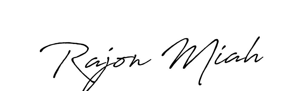 Best and Professional Signature Style for Rajon Miah. Antro_Vectra_Bolder Best Signature Style Collection. Rajon Miah signature style 7 images and pictures png