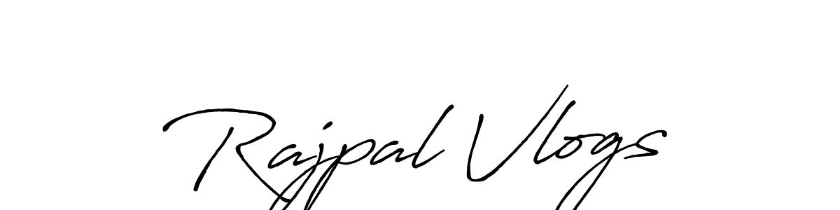 How to Draw Rajpal Vlogs signature style? Antro_Vectra_Bolder is a latest design signature styles for name Rajpal Vlogs. Rajpal Vlogs signature style 7 images and pictures png