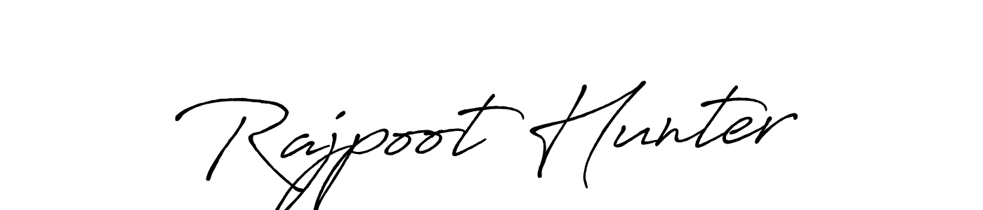 You should practise on your own different ways (Antro_Vectra_Bolder) to write your name (Rajpoot Hunter) in signature. don't let someone else do it for you. Rajpoot Hunter signature style 7 images and pictures png