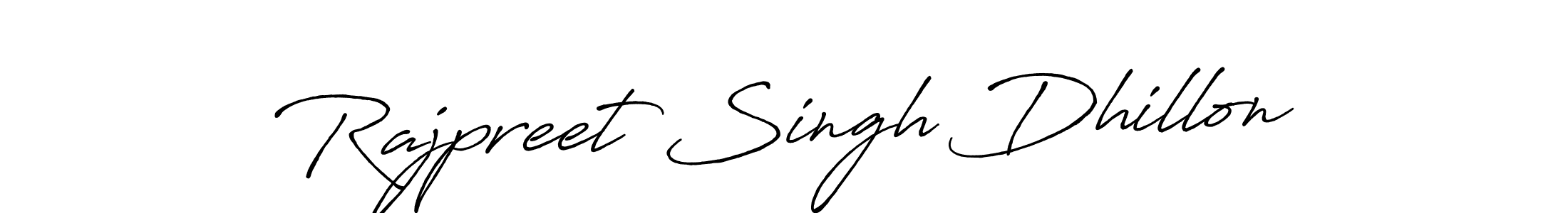It looks lik you need a new signature style for name Rajpreet Singh Dhillon. Design unique handwritten (Antro_Vectra_Bolder) signature with our free signature maker in just a few clicks. Rajpreet Singh Dhillon signature style 7 images and pictures png