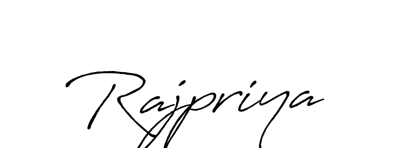 Create a beautiful signature design for name Rajpriya. With this signature (Antro_Vectra_Bolder) fonts, you can make a handwritten signature for free. Rajpriya signature style 7 images and pictures png