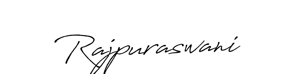 How to Draw Rajpuraswani signature style? Antro_Vectra_Bolder is a latest design signature styles for name Rajpuraswani. Rajpuraswani signature style 7 images and pictures png