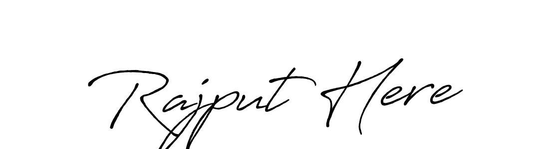 Once you've used our free online signature maker to create your best signature Antro_Vectra_Bolder style, it's time to enjoy all of the benefits that Rajput Here name signing documents. Rajput Here signature style 7 images and pictures png
