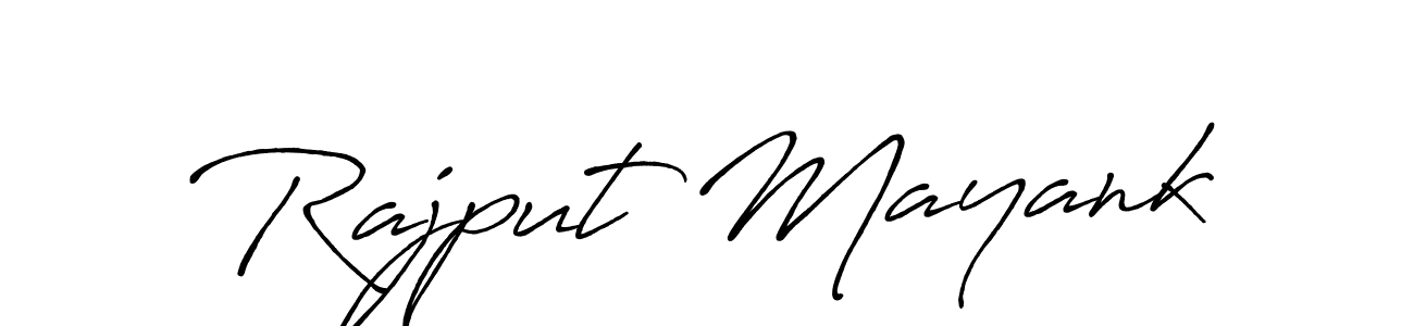 You should practise on your own different ways (Antro_Vectra_Bolder) to write your name (Rajput Mayank) in signature. don't let someone else do it for you. Rajput Mayank signature style 7 images and pictures png