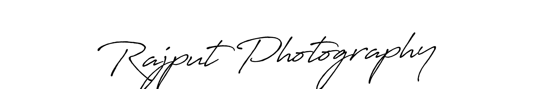 Use a signature maker to create a handwritten signature online. With this signature software, you can design (Antro_Vectra_Bolder) your own signature for name Rajput Photography. Rajput Photography signature style 7 images and pictures png