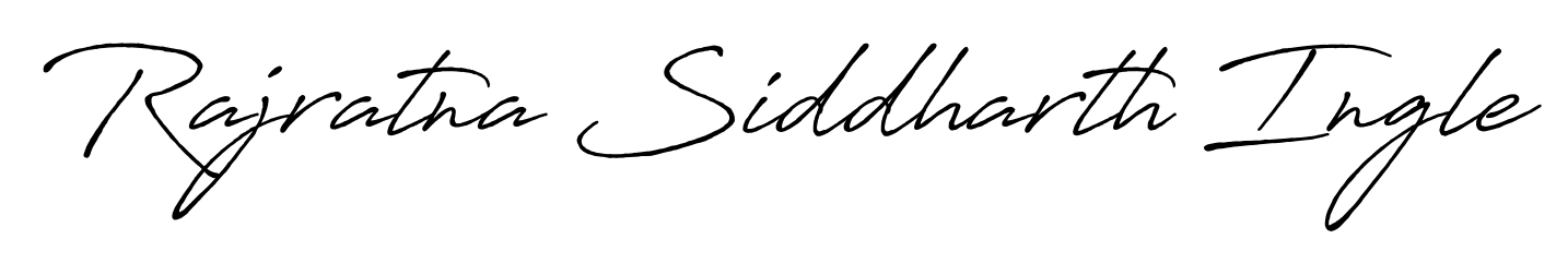 Practice writing Rajratna Siddharth Ingle with the flow of Antro_Vectra_Bolder lettering. A fantastic source of inspiration for developing your personal signature style. Rajratna Siddharth Ingle signature style 7 images and pictures png