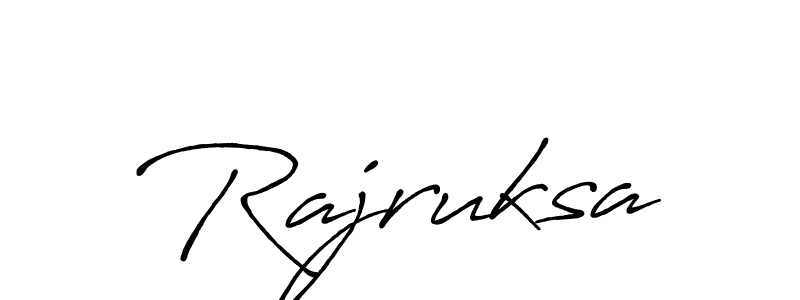 if you are searching for the best signature style for your name Rajruksa. so please give up your signature search. here we have designed multiple signature styles  using Antro_Vectra_Bolder. Rajruksa signature style 7 images and pictures png