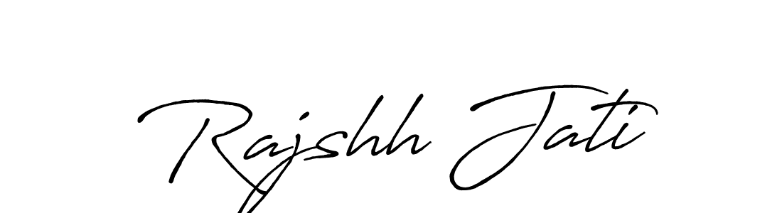 Make a beautiful signature design for name Rajshh Jati. Use this online signature maker to create a handwritten signature for free. Rajshh Jati signature style 7 images and pictures png