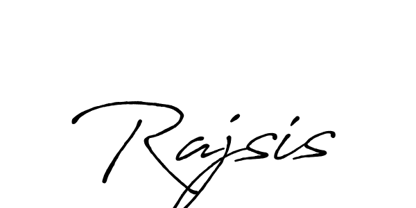 Also You can easily find your signature by using the search form. We will create Rajsis name handwritten signature images for you free of cost using Antro_Vectra_Bolder sign style. Rajsis signature style 7 images and pictures png