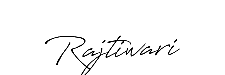 Design your own signature with our free online signature maker. With this signature software, you can create a handwritten (Antro_Vectra_Bolder) signature for name Rajtiwari. Rajtiwari signature style 7 images and pictures png