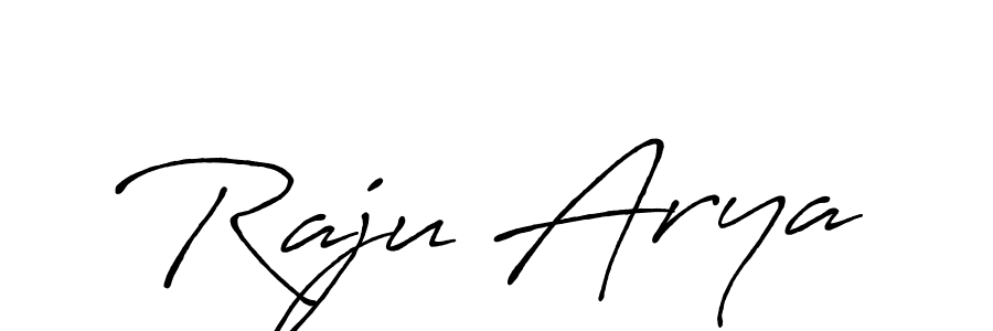 if you are searching for the best signature style for your name Raju Arya. so please give up your signature search. here we have designed multiple signature styles  using Antro_Vectra_Bolder. Raju Arya signature style 7 images and pictures png