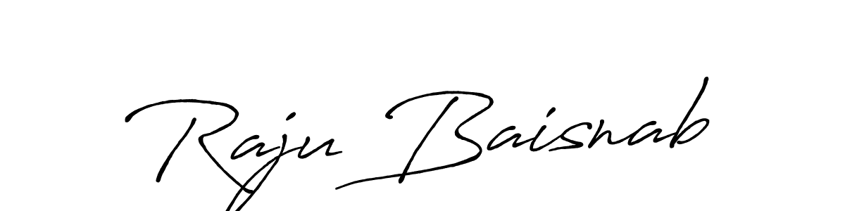 Use a signature maker to create a handwritten signature online. With this signature software, you can design (Antro_Vectra_Bolder) your own signature for name Raju Baisnab. Raju Baisnab signature style 7 images and pictures png