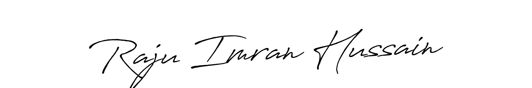 It looks lik you need a new signature style for name Raju Imran Hussain. Design unique handwritten (Antro_Vectra_Bolder) signature with our free signature maker in just a few clicks. Raju Imran Hussain signature style 7 images and pictures png