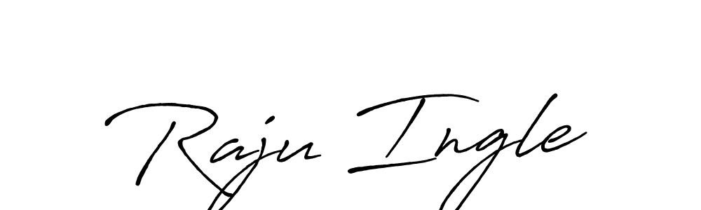 Antro_Vectra_Bolder is a professional signature style that is perfect for those who want to add a touch of class to their signature. It is also a great choice for those who want to make their signature more unique. Get Raju Ingle name to fancy signature for free. Raju Ingle signature style 7 images and pictures png