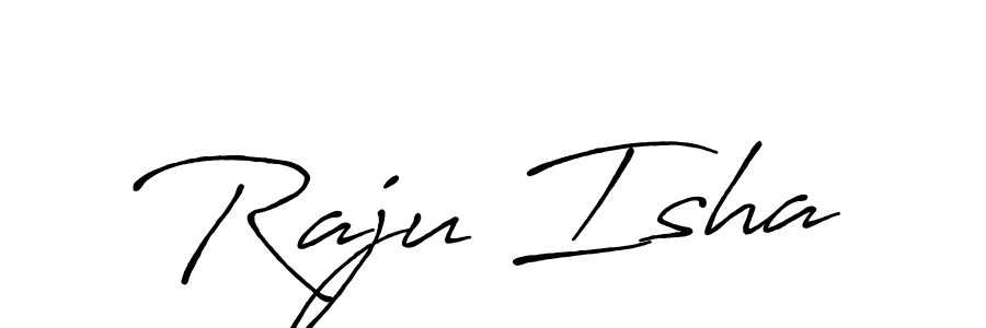 See photos of Raju Isha official signature by Spectra . Check more albums & portfolios. Read reviews & check more about Antro_Vectra_Bolder font. Raju Isha signature style 7 images and pictures png