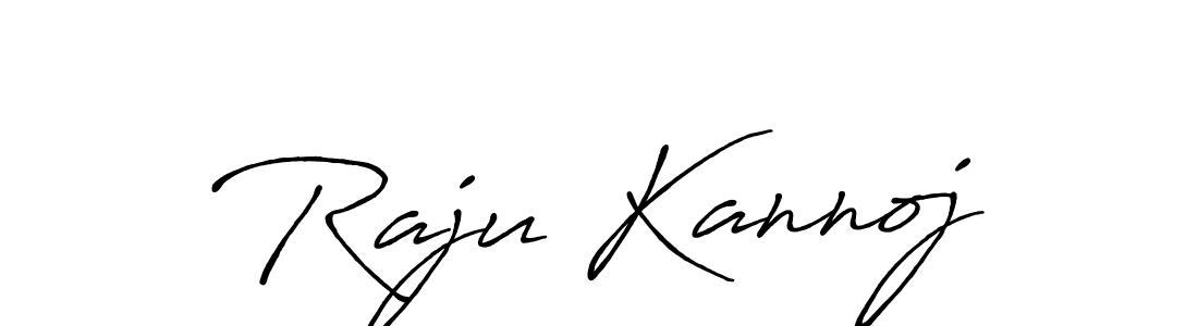 The best way (Antro_Vectra_Bolder) to make a short signature is to pick only two or three words in your name. The name Raju Kannoj include a total of six letters. For converting this name. Raju Kannoj signature style 7 images and pictures png