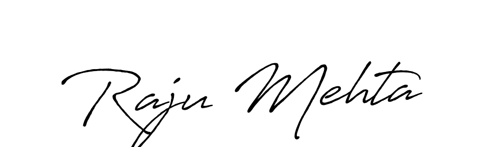 This is the best signature style for the Raju Mehta name. Also you like these signature font (Antro_Vectra_Bolder). Mix name signature. Raju Mehta signature style 7 images and pictures png