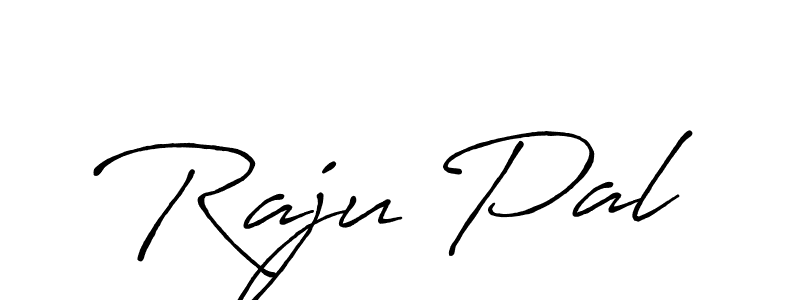 Design your own signature with our free online signature maker. With this signature software, you can create a handwritten (Antro_Vectra_Bolder) signature for name Raju Pal. Raju Pal signature style 7 images and pictures png