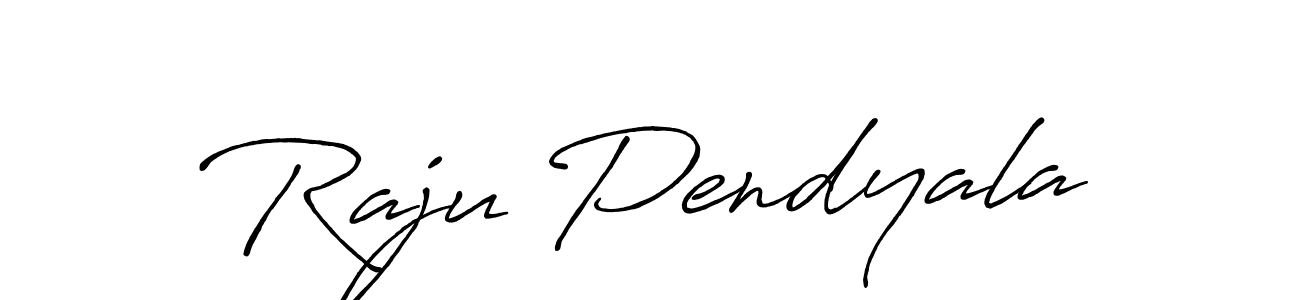 Also You can easily find your signature by using the search form. We will create Raju Pendyala name handwritten signature images for you free of cost using Antro_Vectra_Bolder sign style. Raju Pendyala signature style 7 images and pictures png