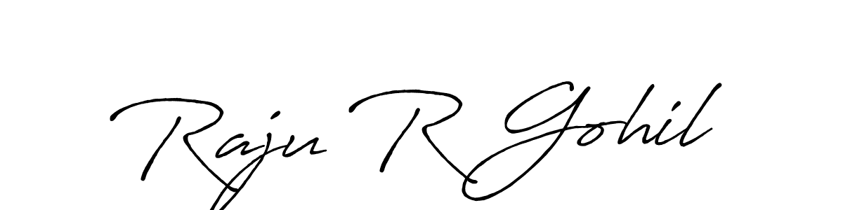 Check out images of Autograph of Raju R Gohil name. Actor Raju R Gohil Signature Style. Antro_Vectra_Bolder is a professional sign style online. Raju R Gohil signature style 7 images and pictures png