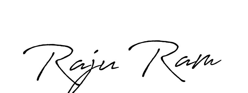 It looks lik you need a new signature style for name Raju Ram. Design unique handwritten (Antro_Vectra_Bolder) signature with our free signature maker in just a few clicks. Raju Ram signature style 7 images and pictures png