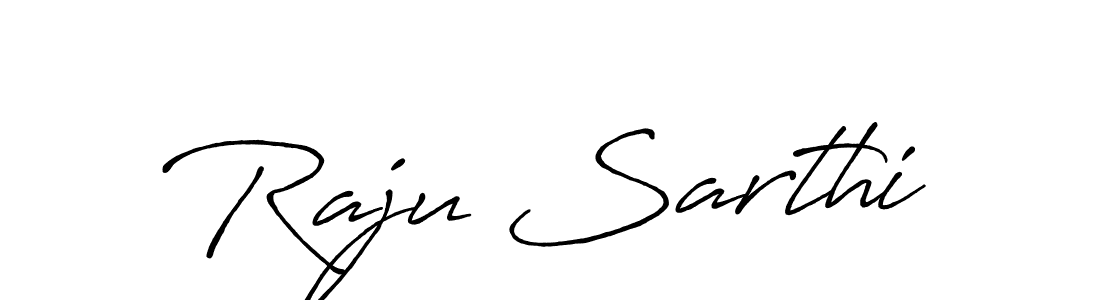 Make a beautiful signature design for name Raju Sarthi. Use this online signature maker to create a handwritten signature for free. Raju Sarthi signature style 7 images and pictures png