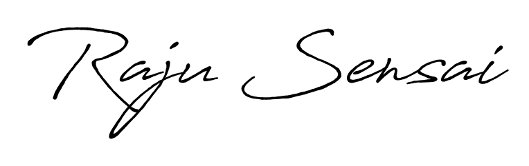 Get an exclusive digital autograph for Raju Sensai. The Antro_Vectra_Bolder typeface captures the charm of real penmanship on paper. Raju Sensai signature style 7 images and pictures png