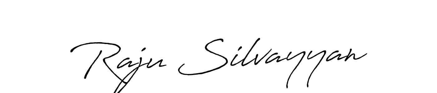Also we have Raju Silvayyan name is the best signature style. Create professional handwritten signature collection using Antro_Vectra_Bolder autograph style. Raju Silvayyan signature style 7 images and pictures png