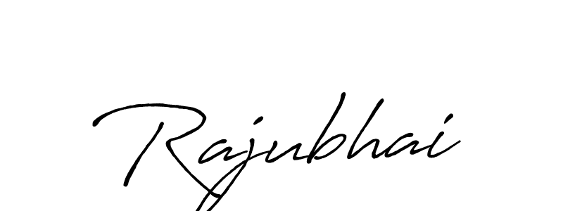 Use a signature maker to create a handwritten signature online. With this signature software, you can design (Antro_Vectra_Bolder) your own signature for name Rajubhai. Rajubhai signature style 7 images and pictures png