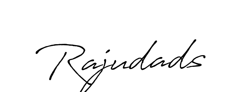 How to make Rajudads name signature. Use Antro_Vectra_Bolder style for creating short signs online. This is the latest handwritten sign. Rajudads signature style 7 images and pictures png